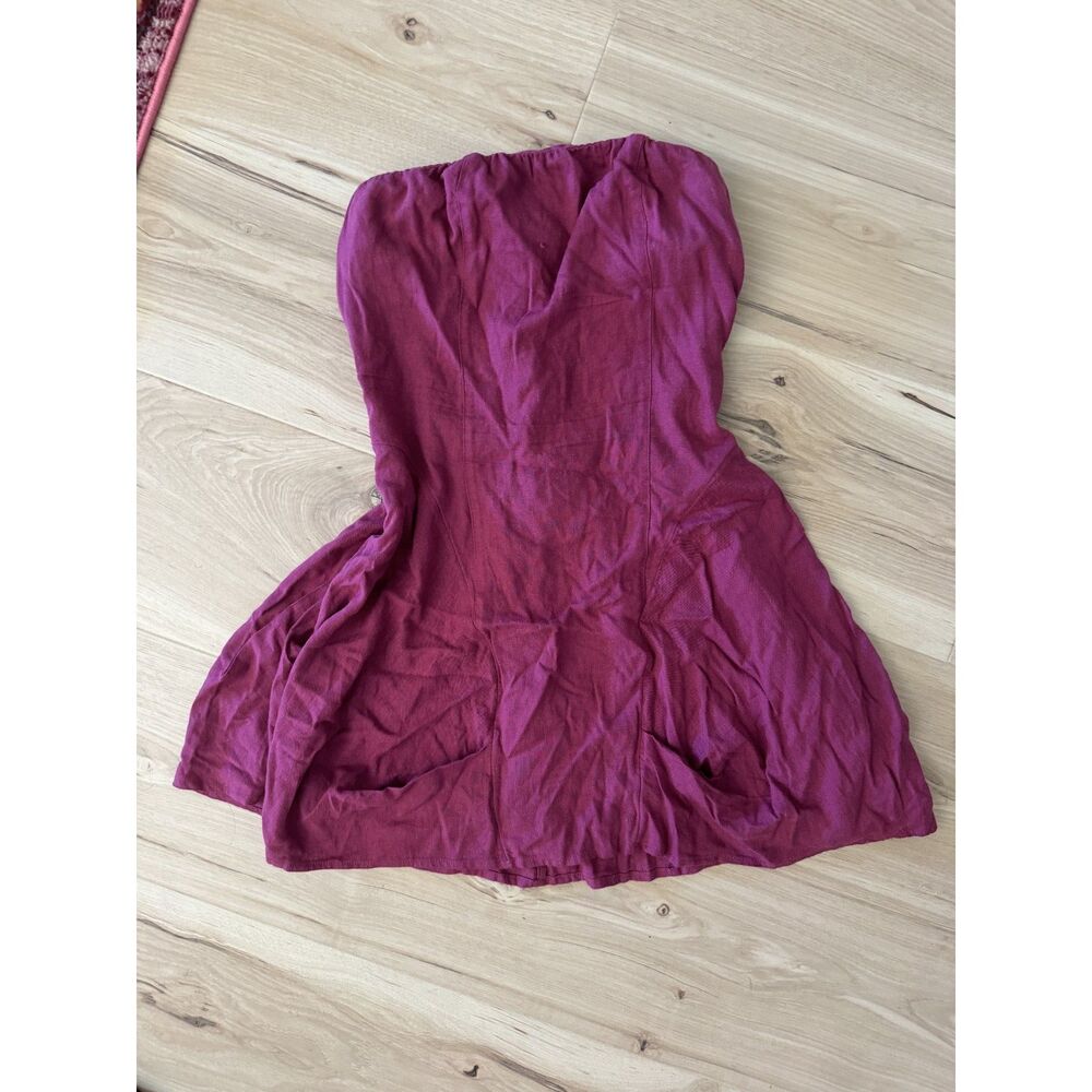 Free People Free-est "Sea Shell" Purple Mini Dress size S - Picture 4 of 5